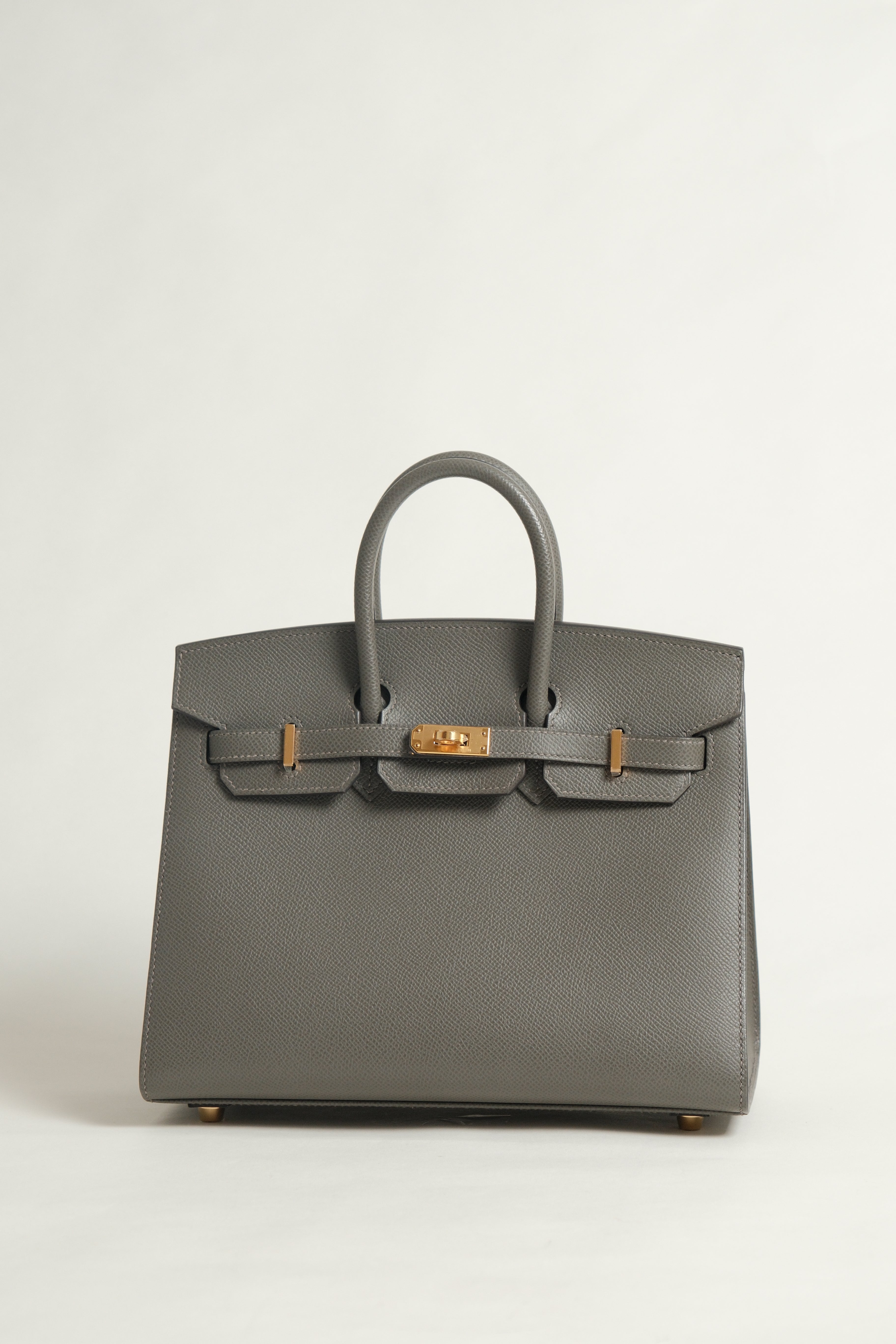 Birkin 25 Gris Meyer Sellier